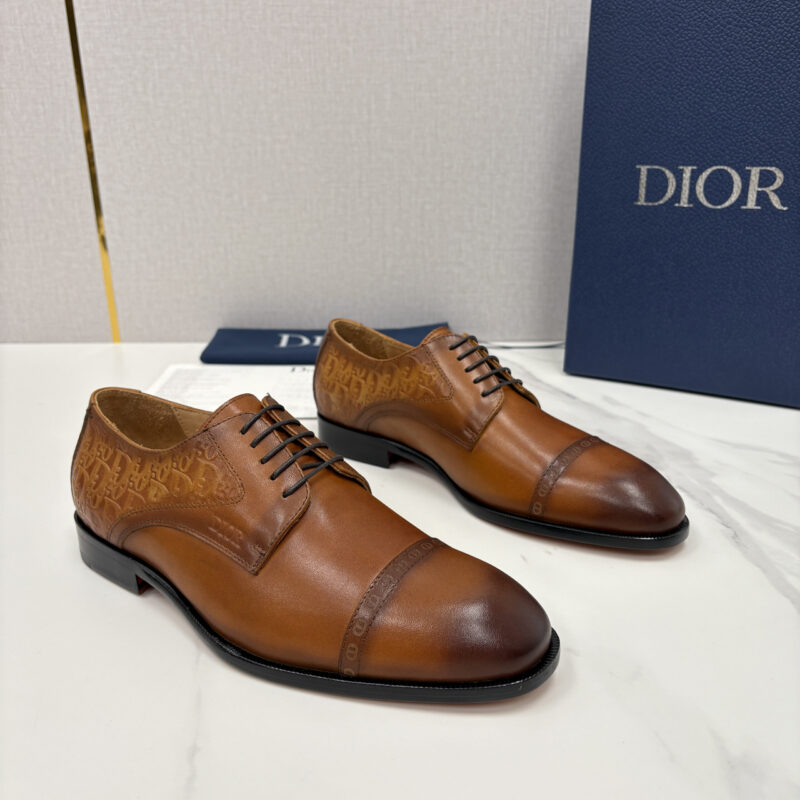 DIOR 最新款男士正装鞋皮鞋