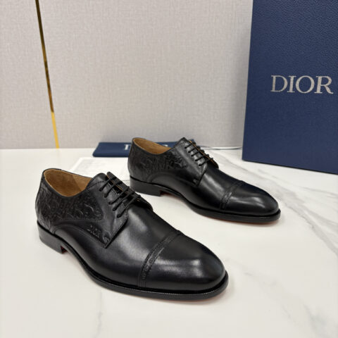 DIOR 最新款男士正装鞋皮鞋