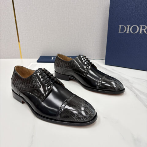 DIOR 最新款男士正装鞋皮鞋