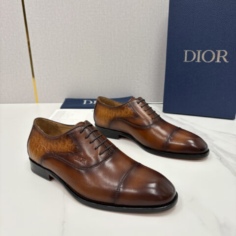DIOR 最新款男士正装鞋皮鞋