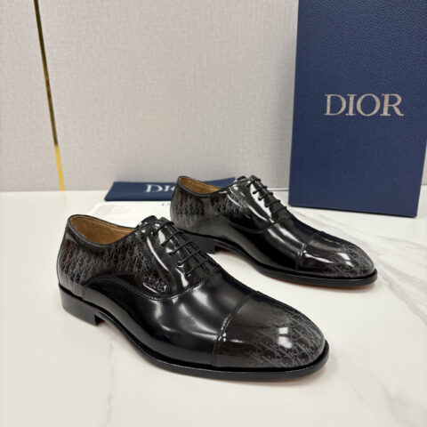 DIOR 最新款男士正装鞋皮鞋