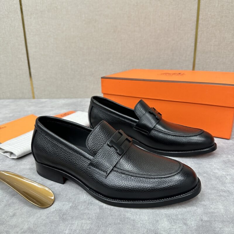 HERMES 新品Paris乐福鞋皮鞋