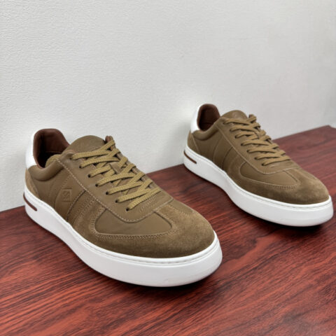 Loro Piana Tennis Walk男士运动鞋 货号：FAM1722棕色