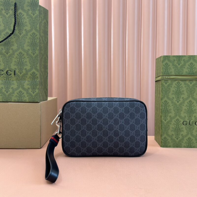 GUCCI GG Supreme 型号：792096 黑色