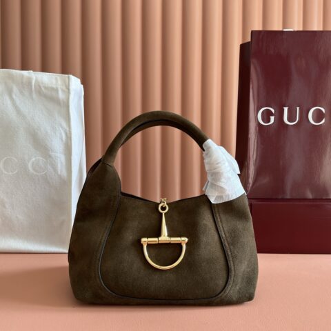 GUCCI Softbit系列 型号：837467绿色/磨砂皮