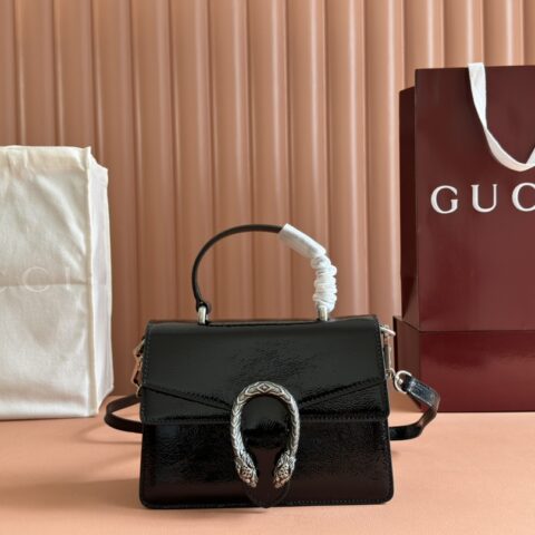 GUCCI Dionysus系列小号手提包 型号：799599黑色