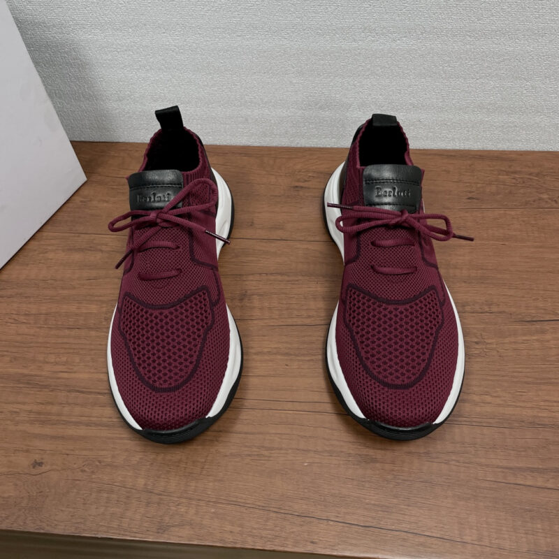 BERLUTI 新款飞织皮革男士运动鞋