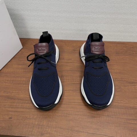 BERLUTI  新款飞织皮革男士运动鞋