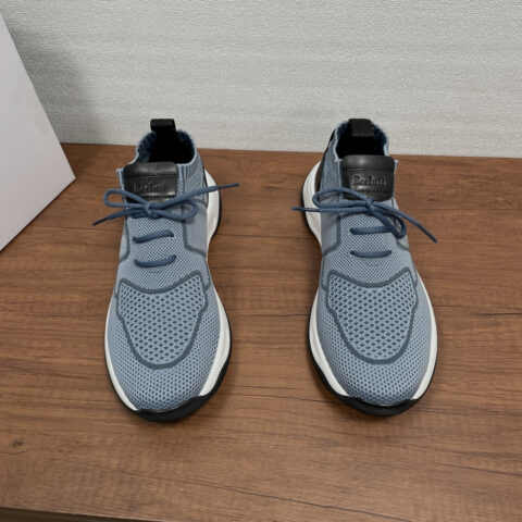 BERLUTI  新款飞织皮革男士运动鞋