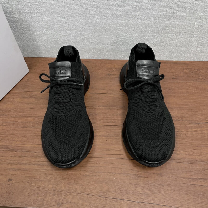 BERLUTI 新款飞织皮革男士运动鞋