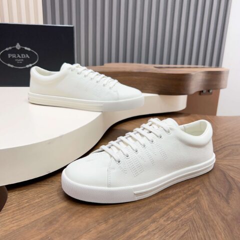 PRADA 男士拼接运动鞋