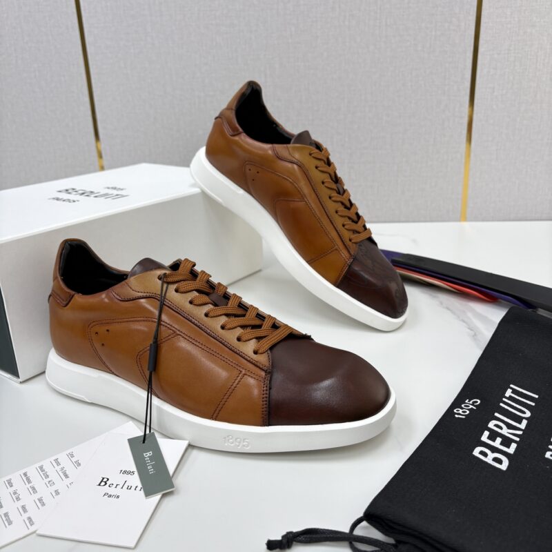 BERLUTI Stellar Scritto刺青手绘图纹休闲运动鞋