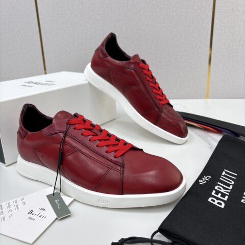 BERLUTI  Stellar Scritto刺青手绘图纹休闲运动鞋