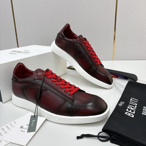 BERLUTI  Stellar Scritto刺青手绘图纹休闲运动鞋