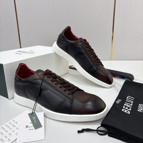 BERLUTI  Stellar Scritto刺青手绘图纹休闲运动鞋