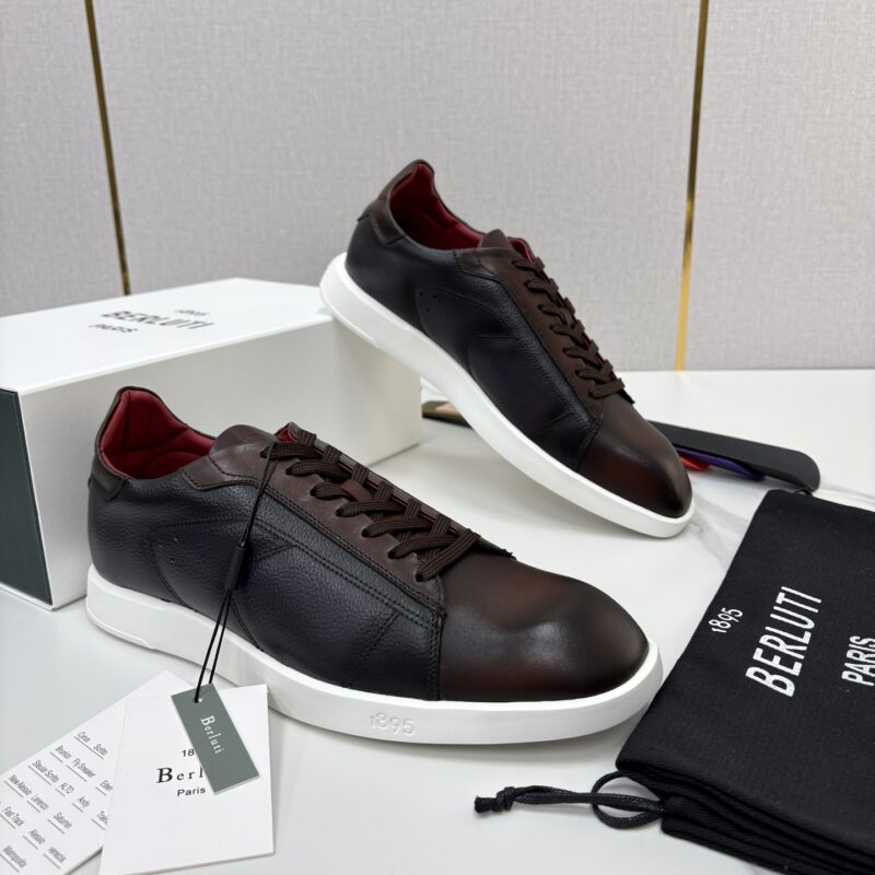 BERLUTI  Stellar Scritto刺青手绘图纹休闲运动鞋
