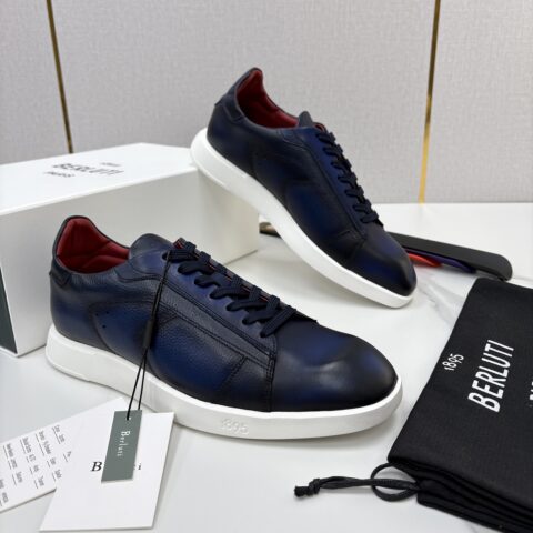 BERLUTI  Stellar Scritto刺青手绘图纹休闲运动鞋