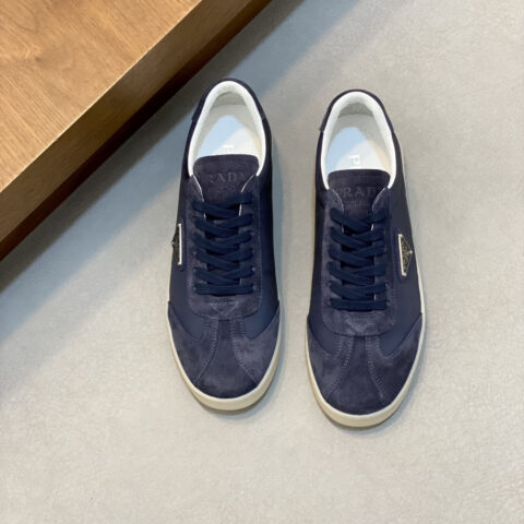 PRADA  新款男士拼接休闲运动鞋
