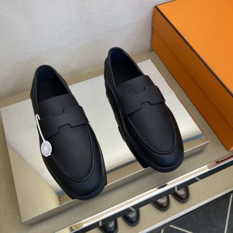 HERMES 男士轻便乐福鞋