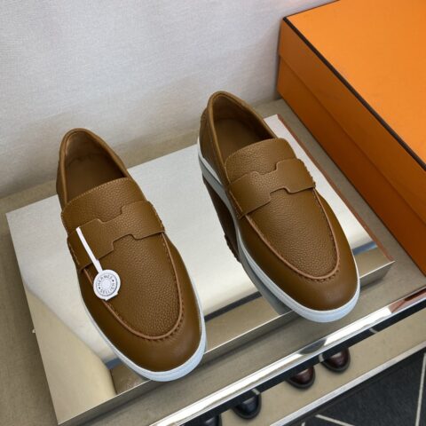 HERMES 男士轻便乐福鞋