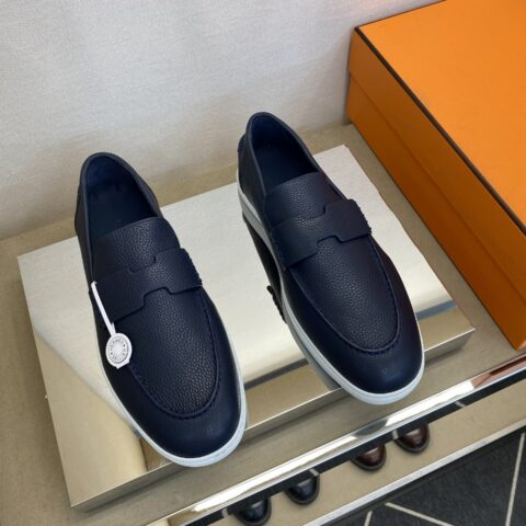 HERMES 男士轻便乐福鞋