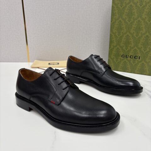 GUCCI G家新品男士正装鞋皮鞋