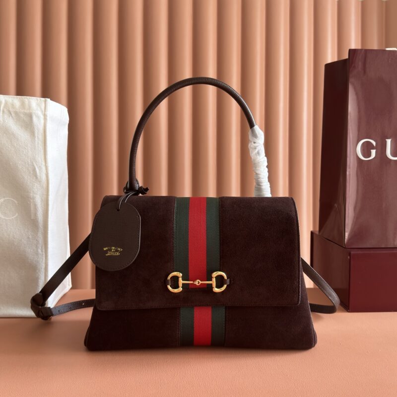 GUCCI Generation古驰世代系列 型号:875018棕色/绒皮