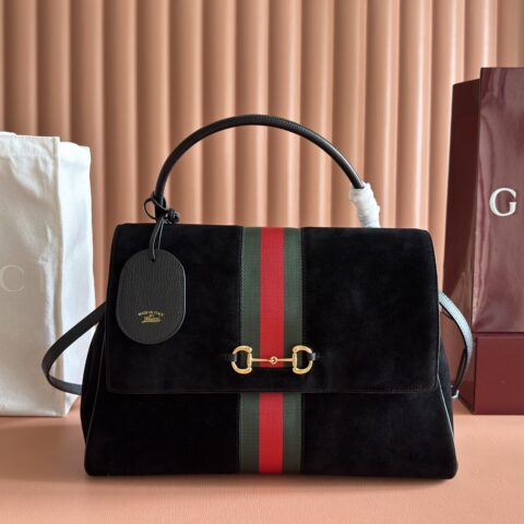 GUCCI Generation 古驰世代系列 型号：875019黑色/绒皮