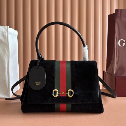 GUCCI Generation 古驰世代系列 型号：875018黑色/绒皮