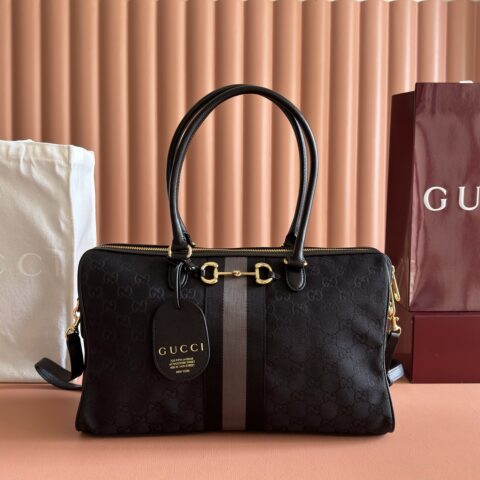 GUCCI NY系列 型号：866734 黑色/帆布