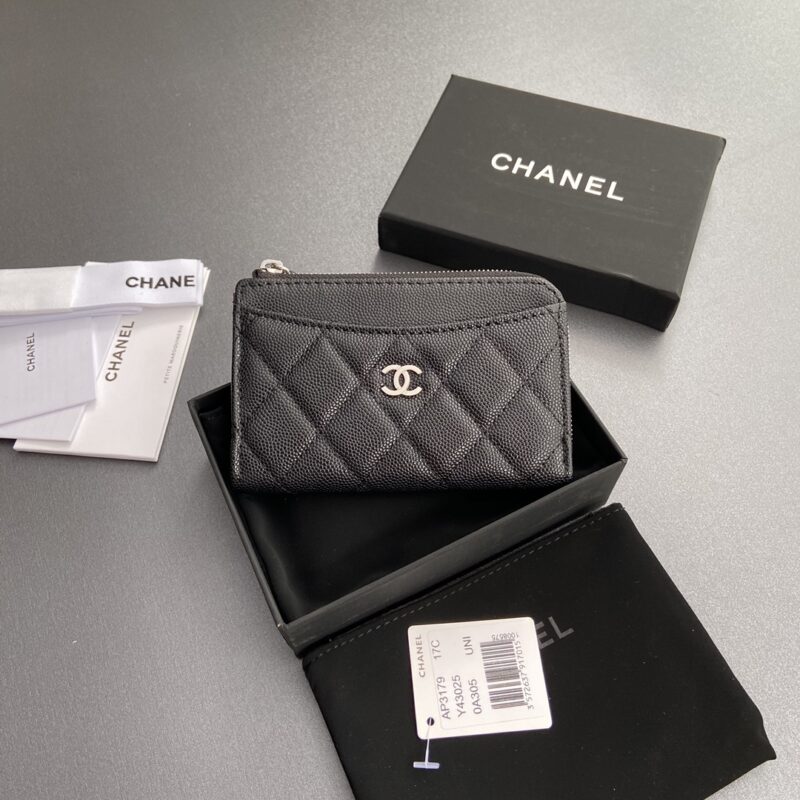 CHANEL 小香小拉链包卡包系列 编号:3179
