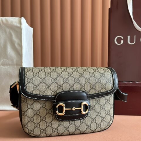 GUCCI Horsebit 1955系列小号肩背包 815178 FAD6M 8759