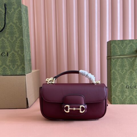 GUCCI Horsebit 1955系列小号手提包 815206 FAD6M 8759