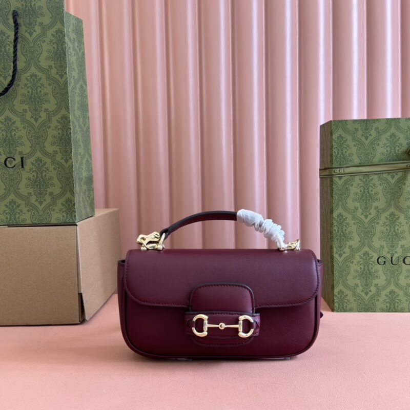 GUCCI Horsebit 1955系列小号手提包 815206 FAD6M 8759