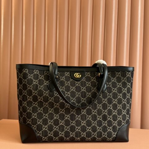GUCCI Ophidia 购物袋 款号631685牛仔
