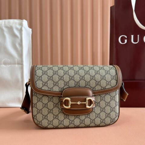 GUCCI Horsebit 1955系列小号肩背包 815178 FAD6M 8759