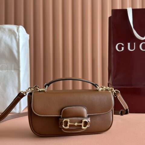 GUCCI  Horsebit 1955系列小号手提包 815206 FAD6M 8759