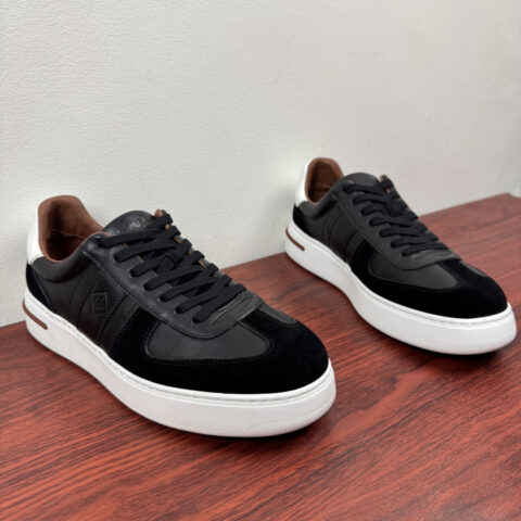 Loro Piana Tennis Walk男士运动鞋 货号：FAM1722黑色