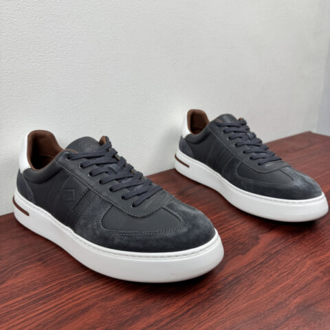 Loro Piana Tennis Walk男士运动鞋 货号：FAM1722 灰色