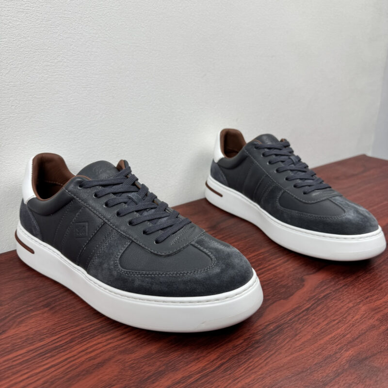 Loro Piana Tennis Walk男士运动鞋 货号：FAM1722 灰色