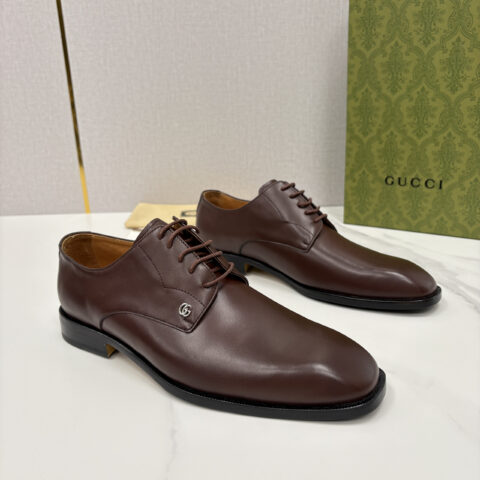 GUCCI 新品男士正装鞋皮鞋