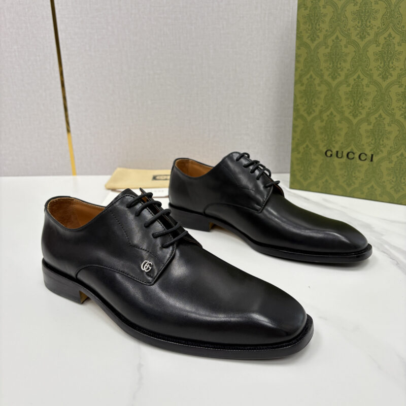 GUCCI 新品男士正装鞋皮鞋