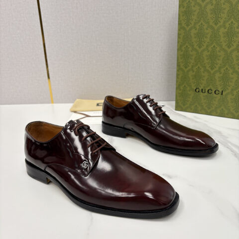 GUCCI 新品男士正装鞋皮鞋