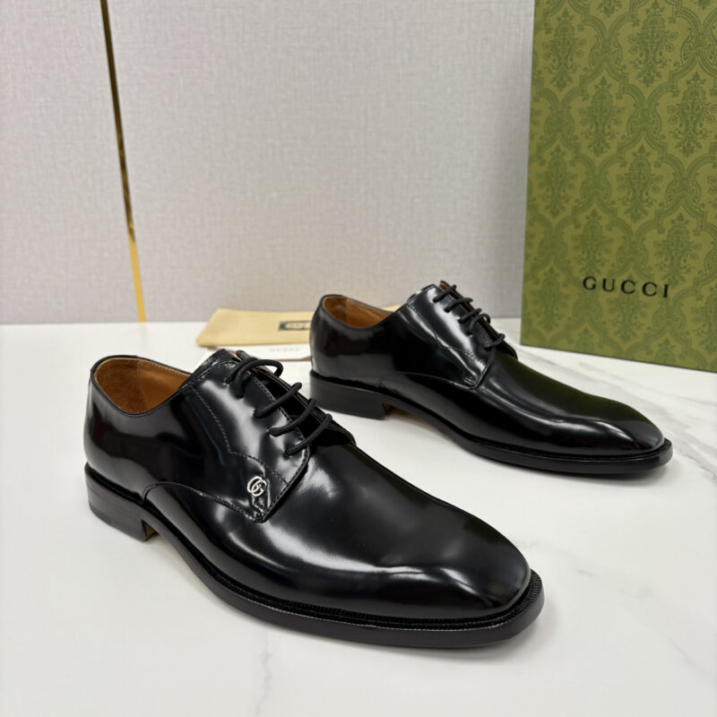 GUCCI 新品男士正装鞋皮鞋