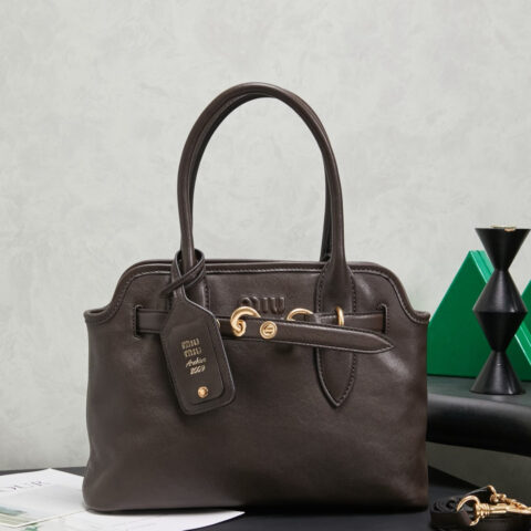 MIUMIU Aventure包袋 5BA292 石楠木