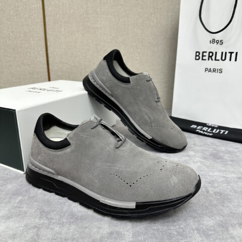 BERLUTI Fast Track皮革运动鞋
