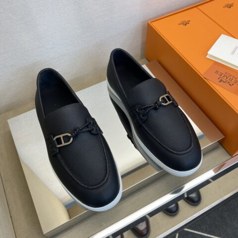 HERMES 男士轻便乐福鞋