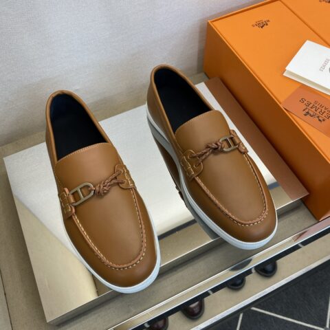 HERMES 男士轻便乐福鞋