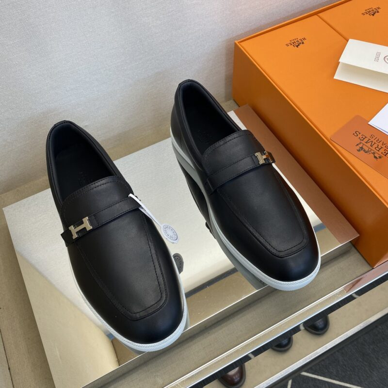 HERMES 男士轻便乐福鞋