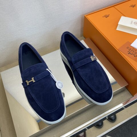 HERMES 男士轻便乐福鞋